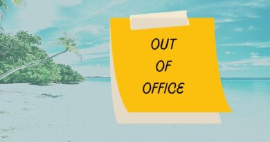 Out of officeの意味